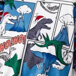 Family Matching Dinosaur All-over Print Long Sleeve Tops  image 4