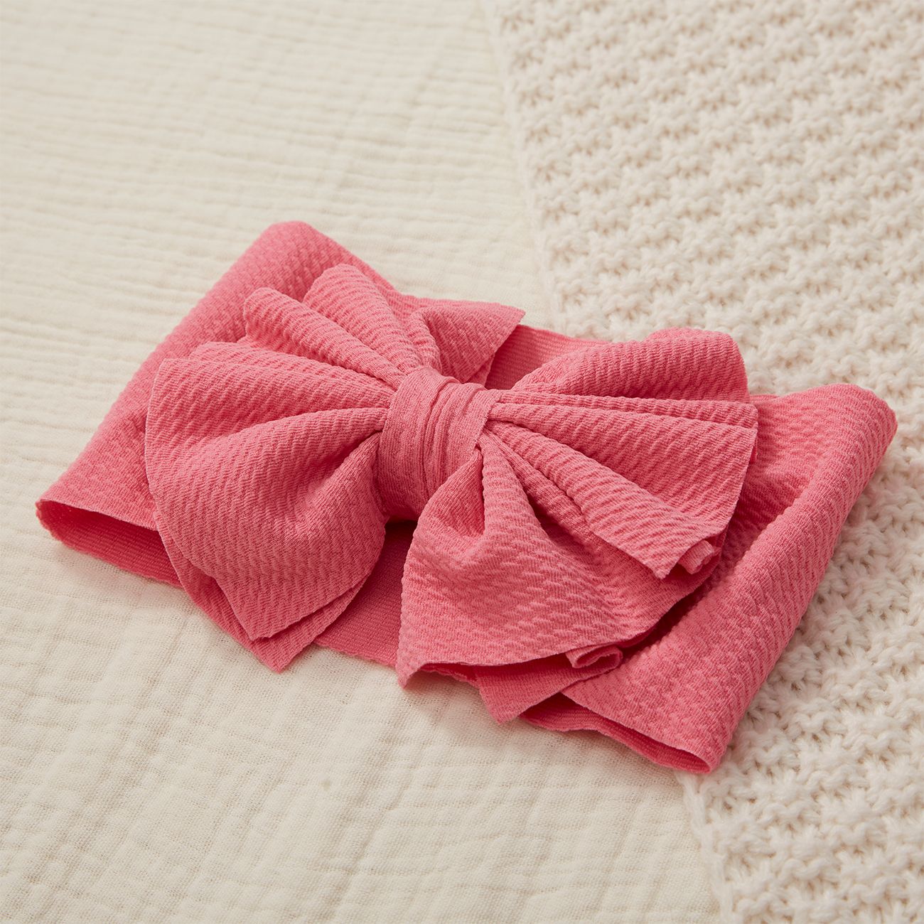 Baby Pure -colored Bow Hair Band