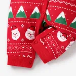Baby Girl/Boy Cute Christmas Long Sleeve Jumpsuit Red image 6