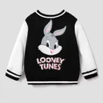 Looney Tunes Baby Boy/Girl Cartoon Animal Print Long-sleeve Jacket Black