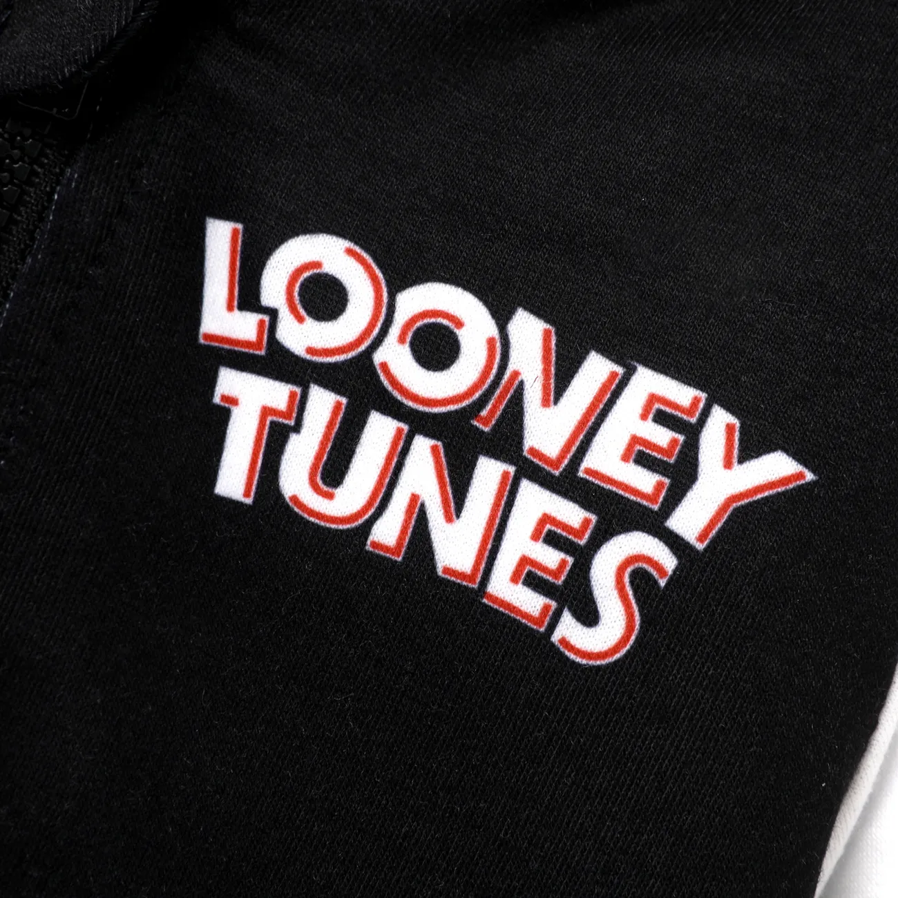 Looney Tunes Baby Boy/Girl Cartoon Animal Print Long-sleeve Jacket Black big image 1