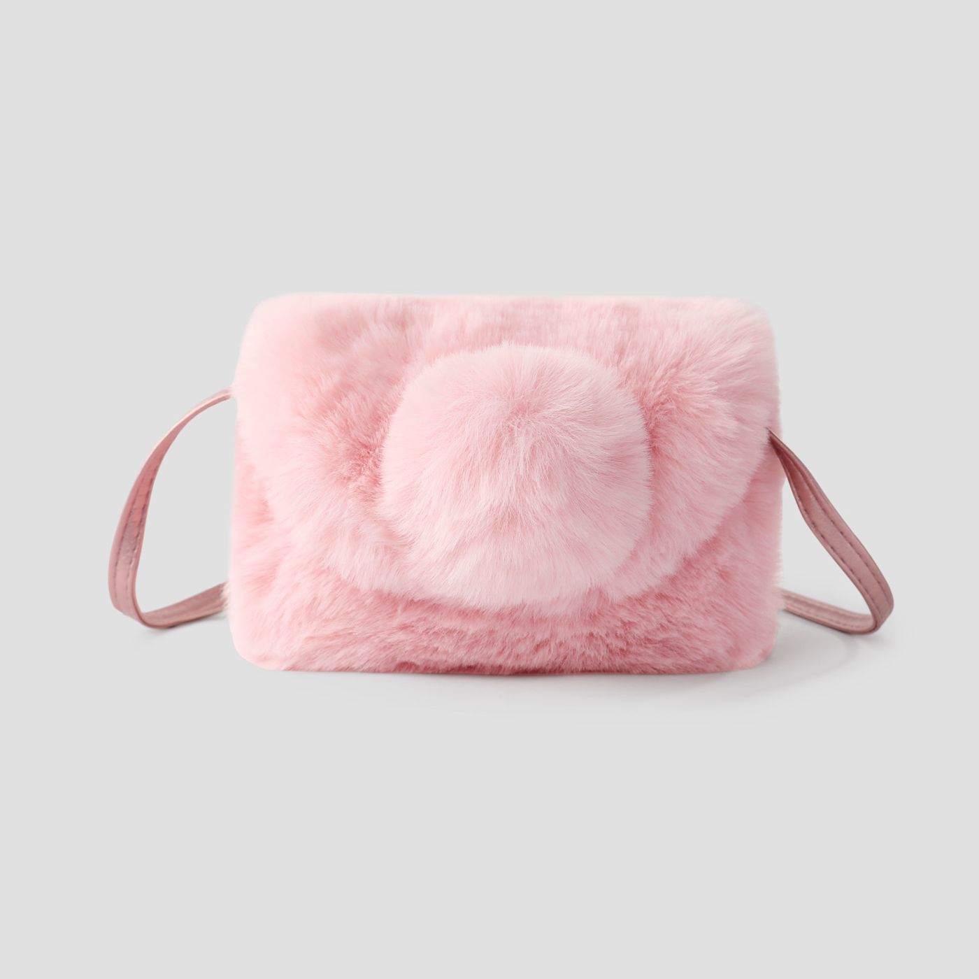 Kids/toddler Furry Feel, Versatile & Fashion & Foreign Style Small Bag, Coin Purse, One-shoulder And Cross-body Dual-use For Girl