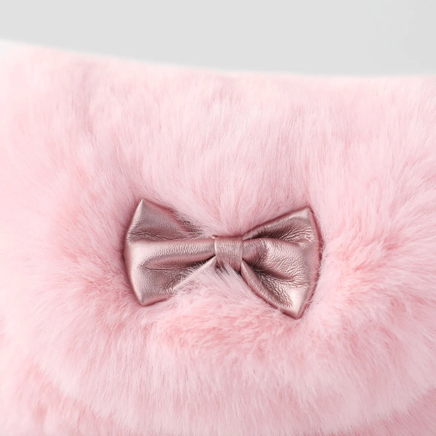 Kids/toddler Furry feel, Versatile & fashion & foreign style small bag, coin purse, one-shoulder and cross-body dual-use for Girl  image 3