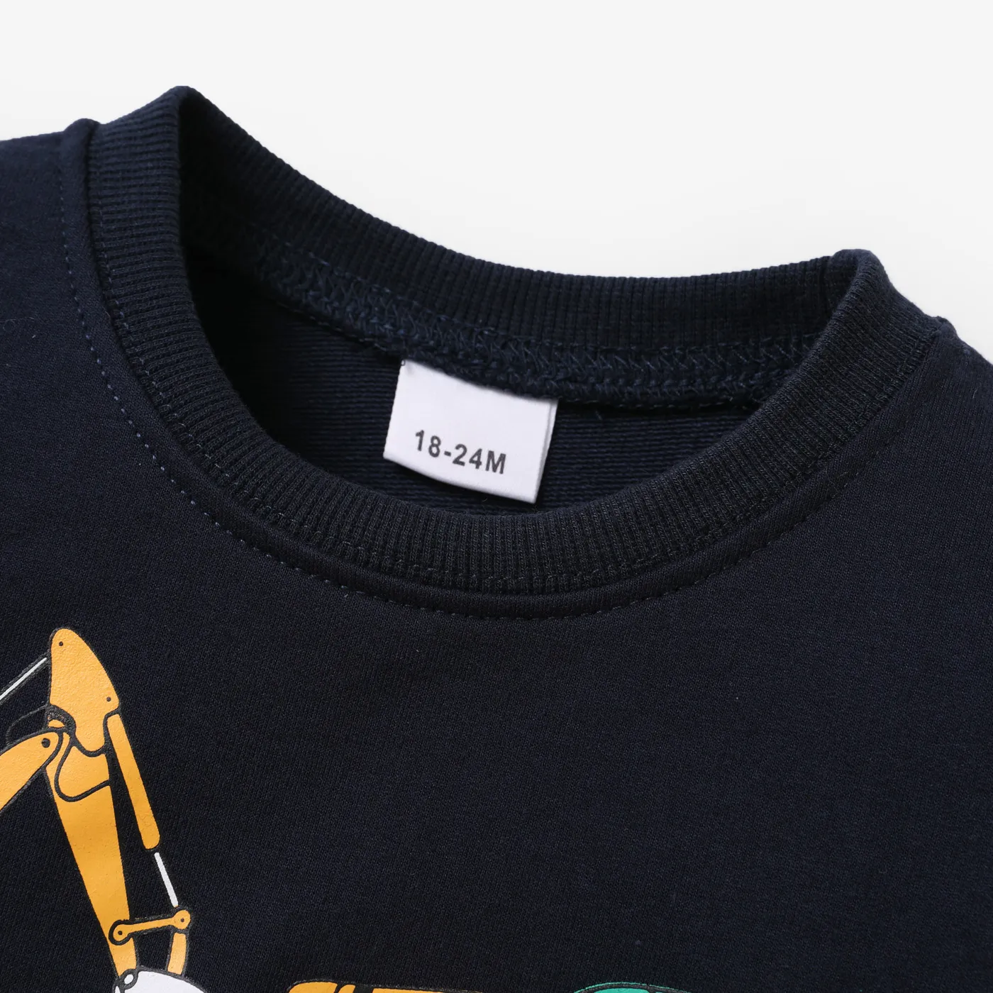 Criança Menino Infantil Sweatshirt Azul Escuro image 4
