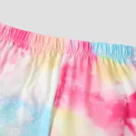 2PCS Kid Girl Basic Pajamas Top/ Pants Set   image 5