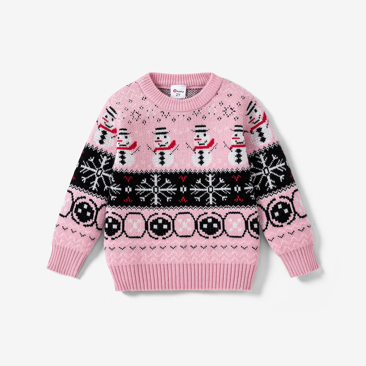 Toddler Boy/Girl Christmas Snowman Pattern Sweater