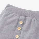 Baby Boy/Girl Button Front Solid Sweatpants  image 2