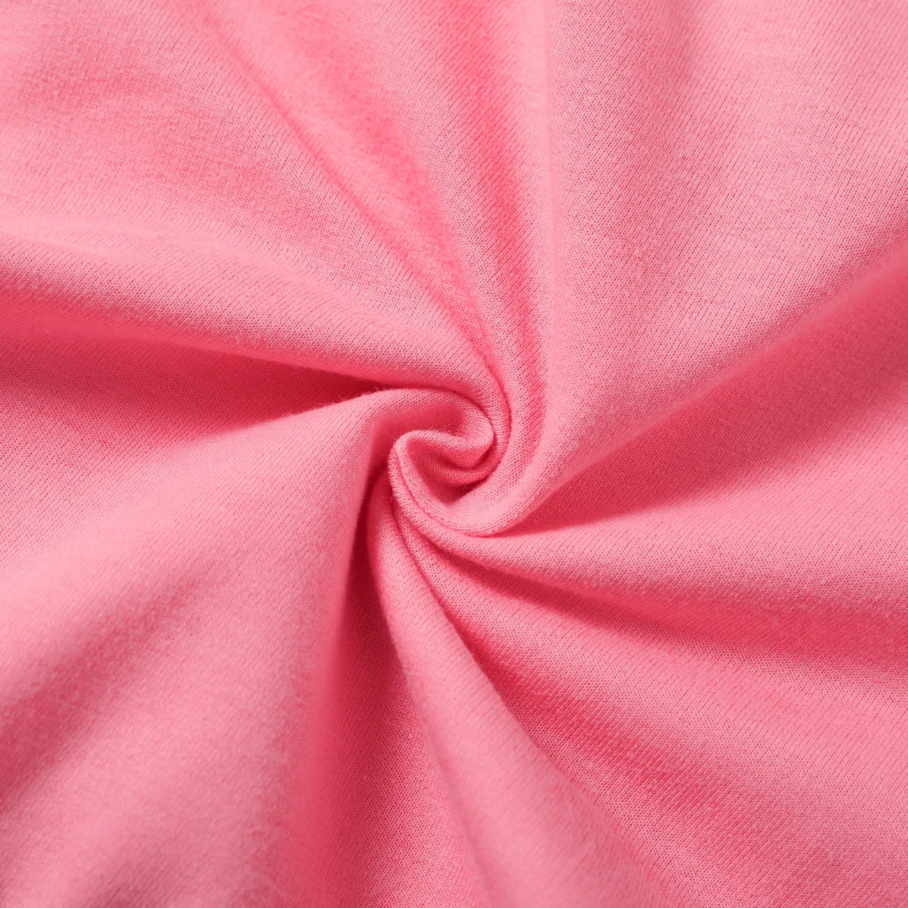 Baby Boy/Girl Glow in The Dark Print Long-sleeve Sweatshirt Pink big image 1