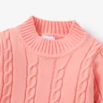 Baby Girl Sweet Textured Sweater Dress   image 3