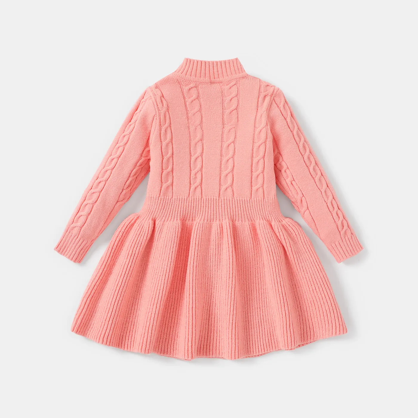 Baby Girl Sweet Textured Sweater Dress   image 2