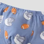 3PCS Boy's  Cute Animal Print Casual Ball Underwear Set  image 4