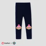 PAW Patrol Toddler Girl Character Print Elasticized Pants Dark Blue