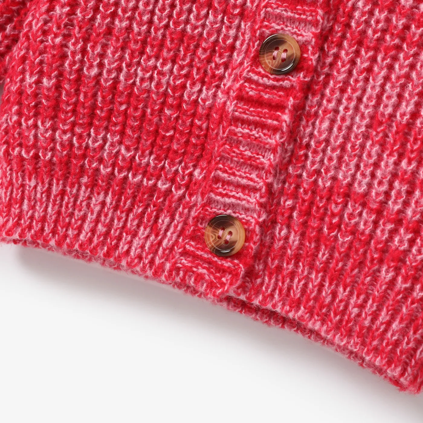 Baby Knit Cardigans Button Sweater Coat Red/White image 5
