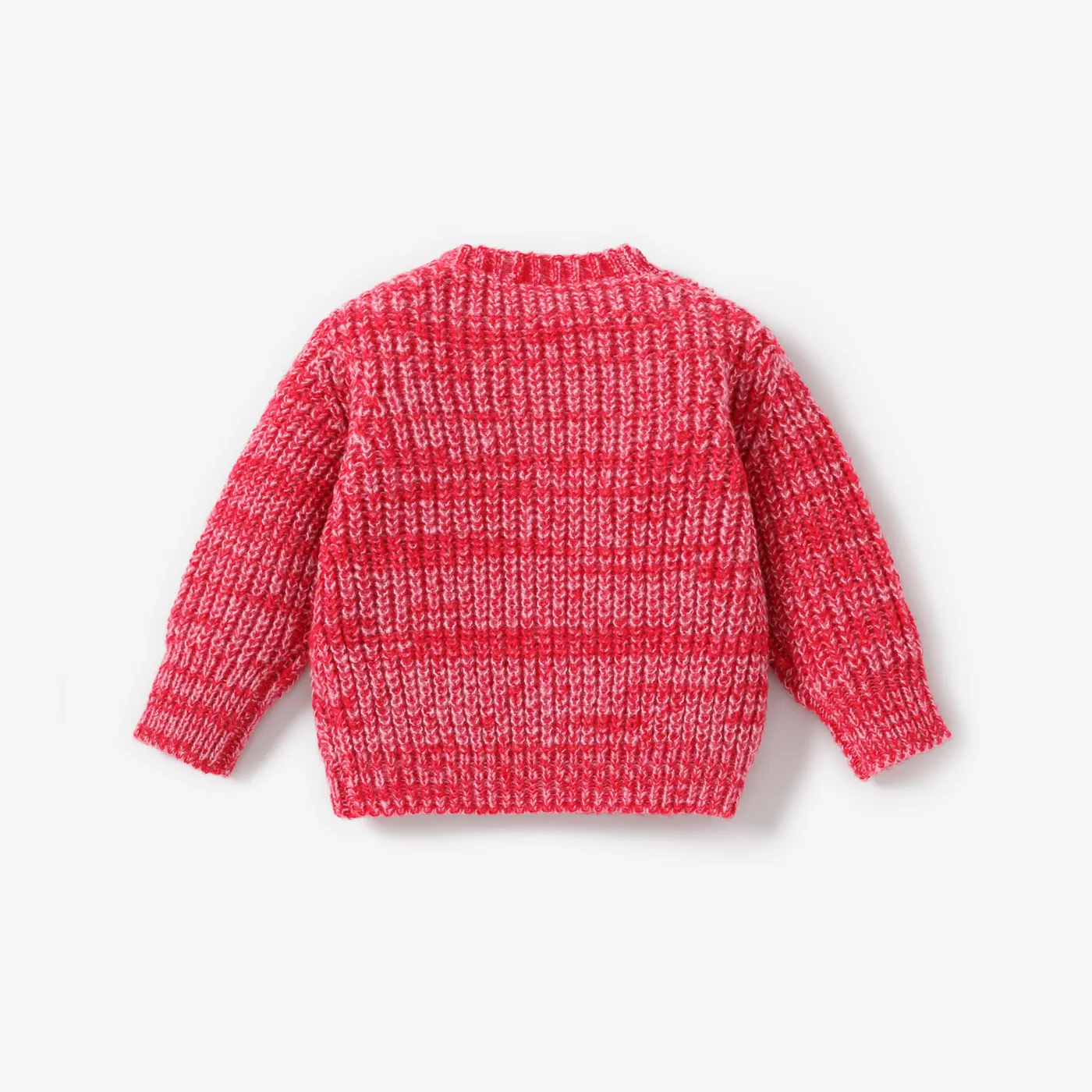 Baby Knit Cardigans Button Sweater Coat Red/White image 2