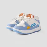 Toddler & Kids Color-block High Top Casual Shoes Light Blue