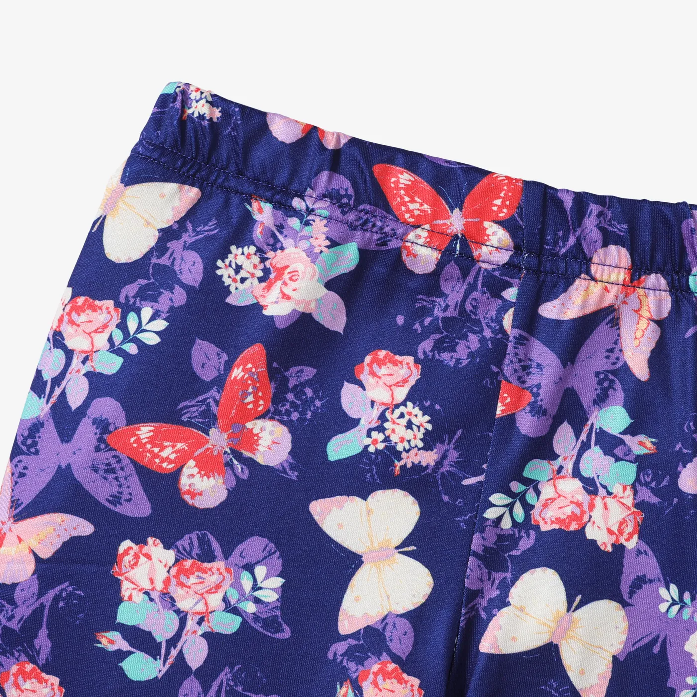 2pcs Kid Girl Hyper-Tactile Butterfly Pattern Set Pink image 5