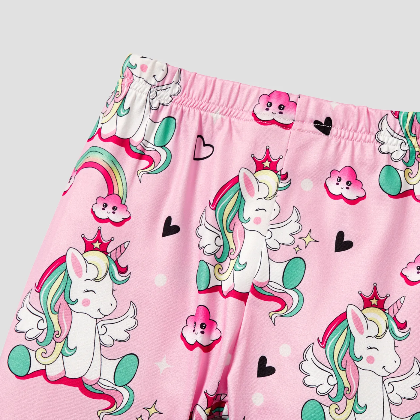 2pcs Kid Girl Unicorn Pattern Set  image 5