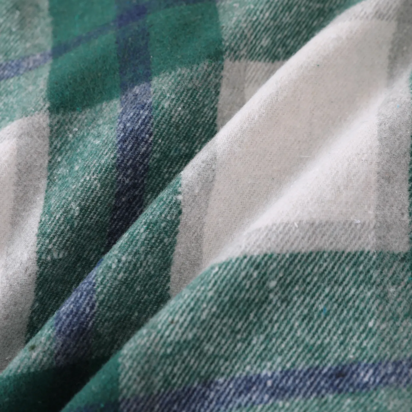 Toddler Boy/Girl Classic Grid Coat  Green image 6