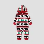 Christmas Family Matching Festival Theme All-over Print Long-sleeve Pajamas Sets(Flame resistant)  image 4