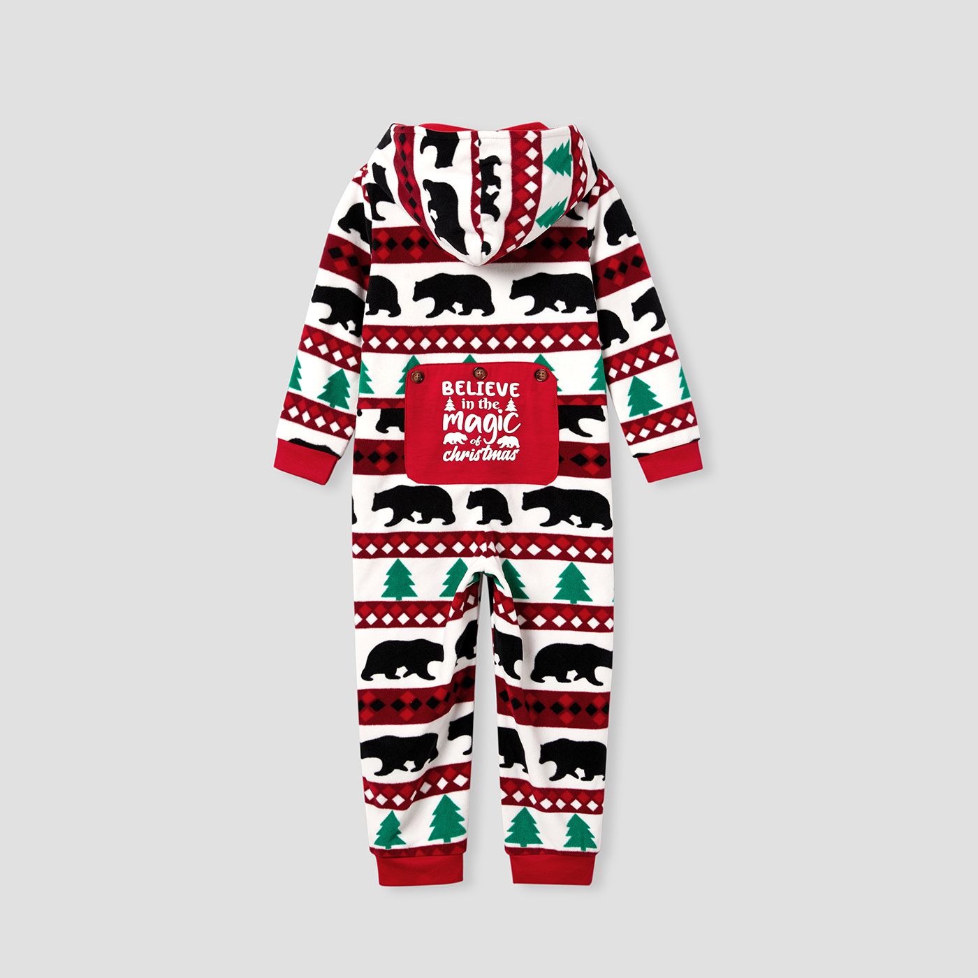 

Christmas Family Matching Festival Theme All-over Print Long-sleeve Pajamas Sets(Flame resistant)