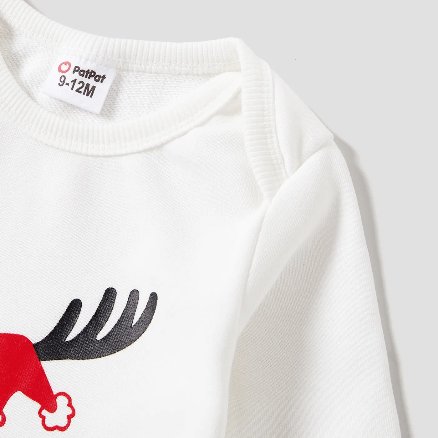 Look de família Natal Manga comprida Conjuntos de roupa para a família Tops  image 3