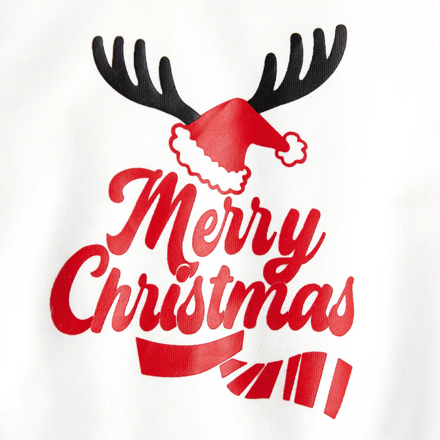Look de família Natal Manga comprida Conjuntos de roupa para a família Tops  image 4
