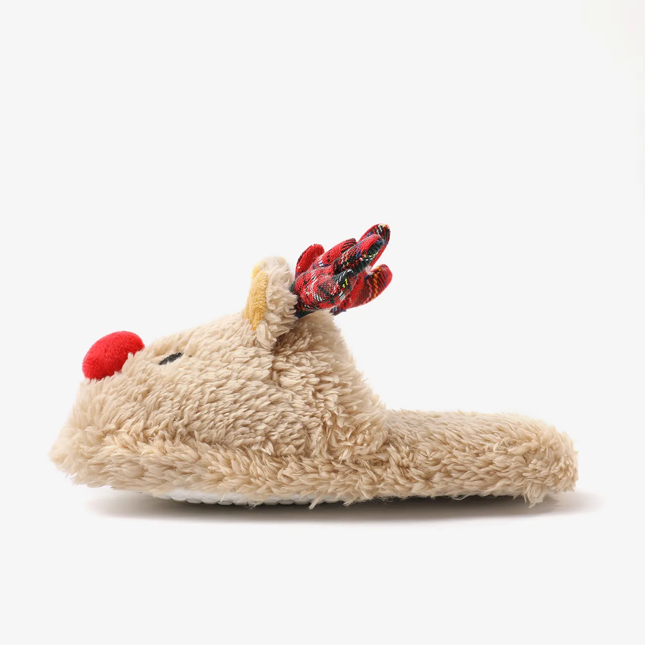 Família Unissexo Natal Infantil Estampado animal Calçado para a família Cor Bege big image 1