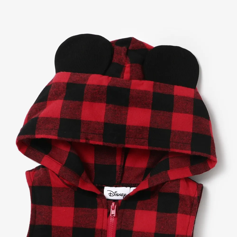 Disney Mickey and Friends Toddler Boy Cotton Character Pattern 1 Pop-up Ears Jacket or 1 Long-sleeve Top or Pants big image 3