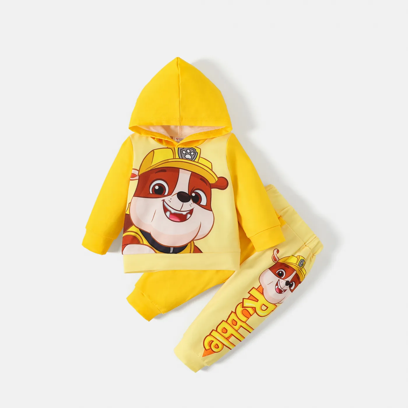 PAW Patrol Little Boy/Girl Cartoon Dog Print Long-sleeve Hoodie and Sweatpants Set  image 6