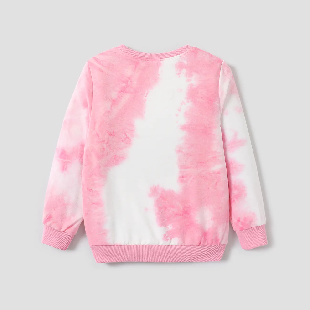 Kid Girl/Boy Fashionable Casual Style Sweatshirt  Pink big image 1