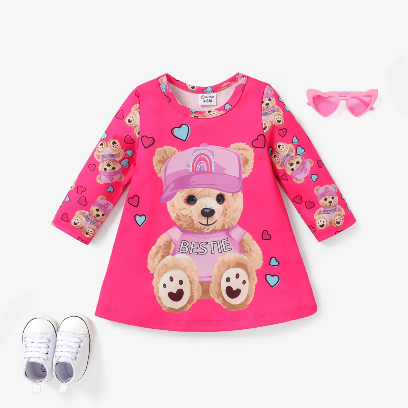 Baby Girl Childlike Bear Dress