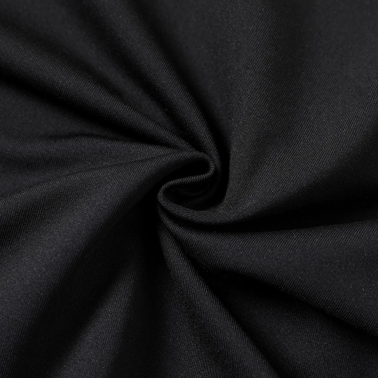 2 pièces Enfants Ensemble Garçon Camouflage Couture de tissus Tailleur-pantalon à manches longues Noir big image 1
