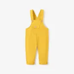 Baby / Toddler Stylish Solid Overalls Yellow