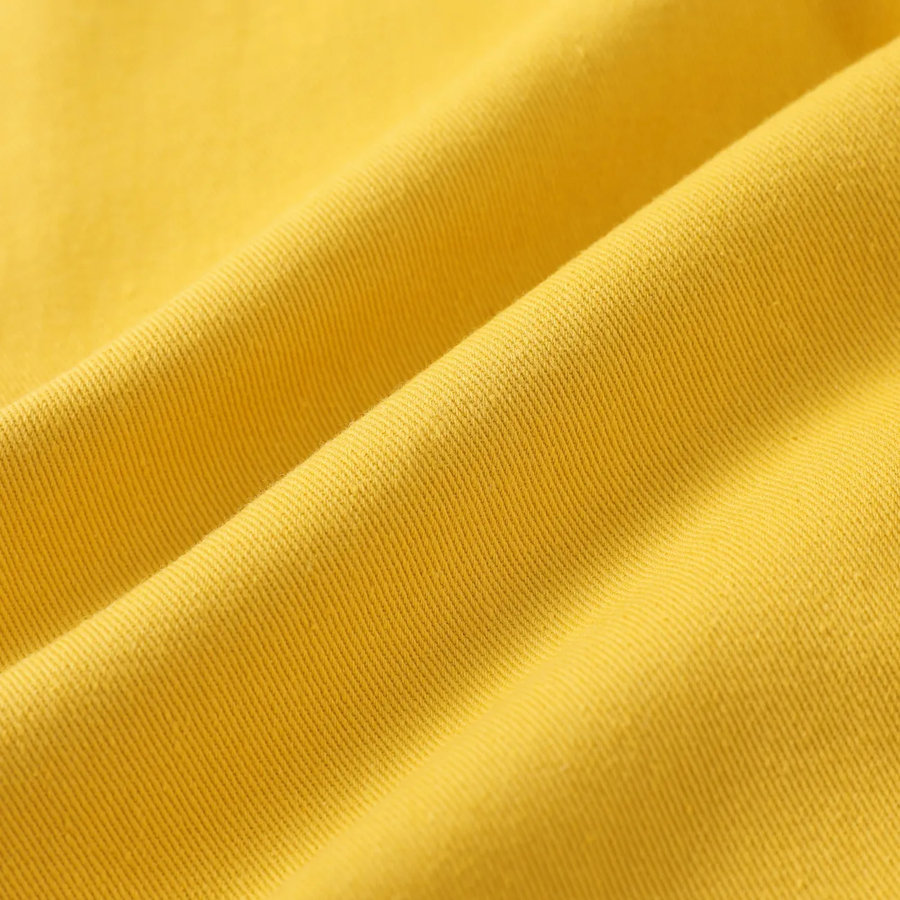 Baby / Toddler Stylish Solid Overalls Yellow big image 1