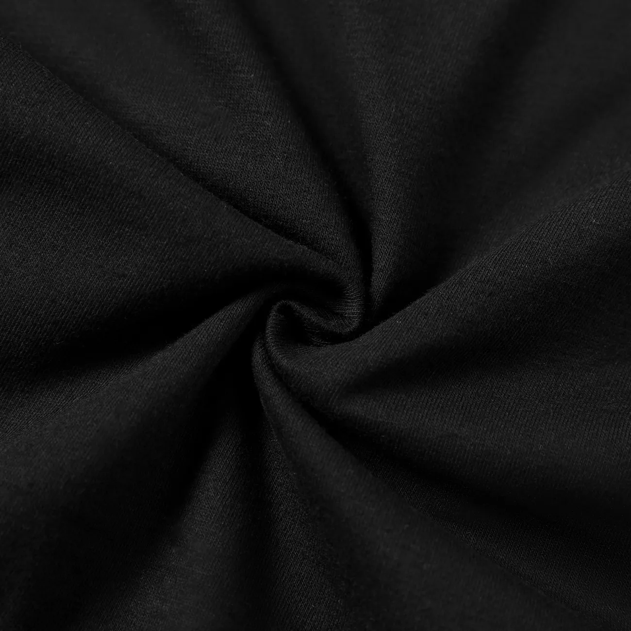 2 Stück Kleinkinder Jungen Lässig Sweatshirt-Sets schwarz big image 1