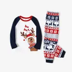 Christmas Family Matching Cute Reindeer Print Pajamas Sets(Flame Resistant)   image 6