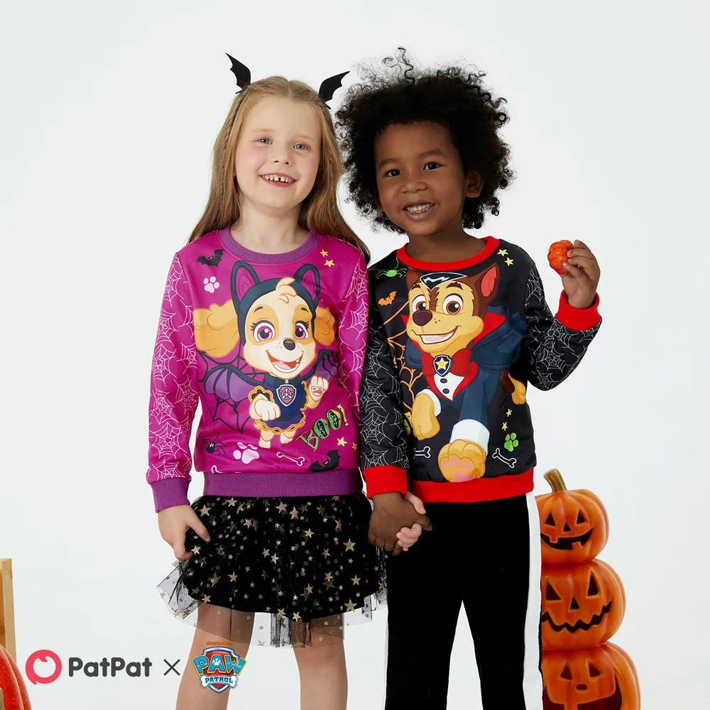 PAW Patrol Halloween Toddler Girl/Boy Character Print Long-sleeve Pullover Sweatshirt   big image 7