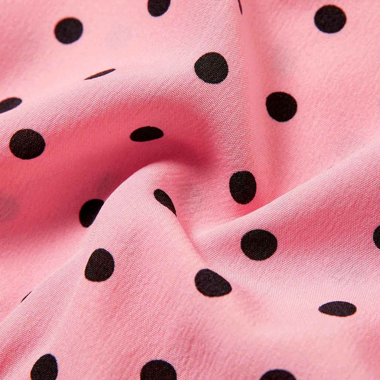 3pcs Kid Girl Polka Dot Belt Set Pink big image 1