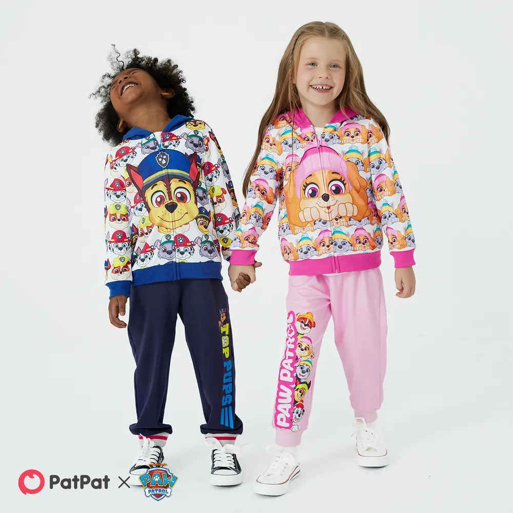 PAW Patrol Toddler Girl/Boy Character Print Zipper Design Hooded Jacket big image 10