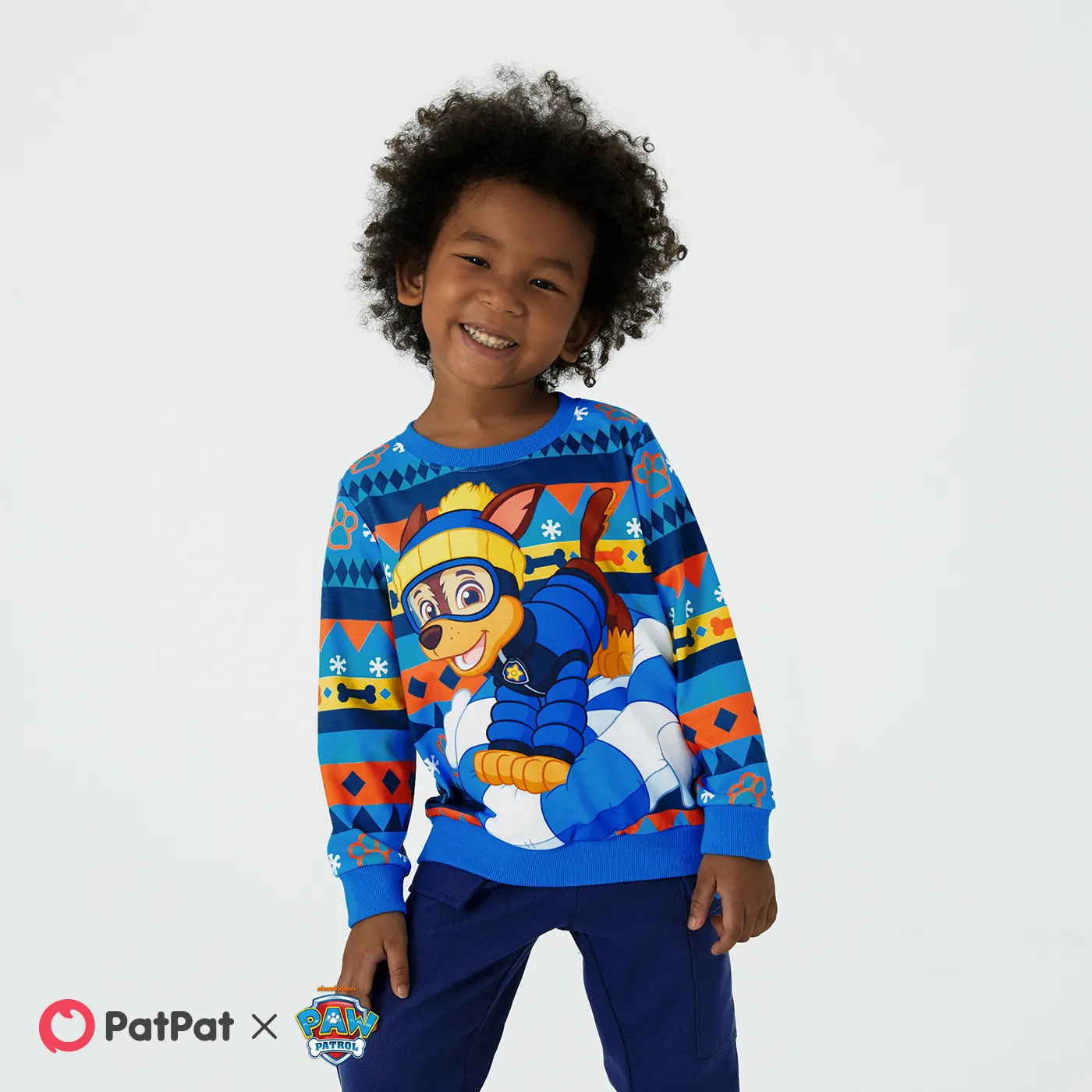 PAW Patrol Toddler Girl/Boy Character Print Long-sleeve Pullover Sweatshirt
