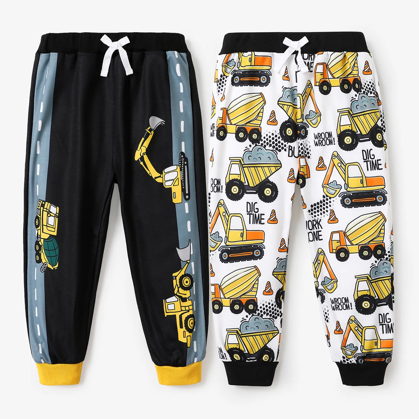 Toddler Boy Vehicle Print Casual Pants  image 6