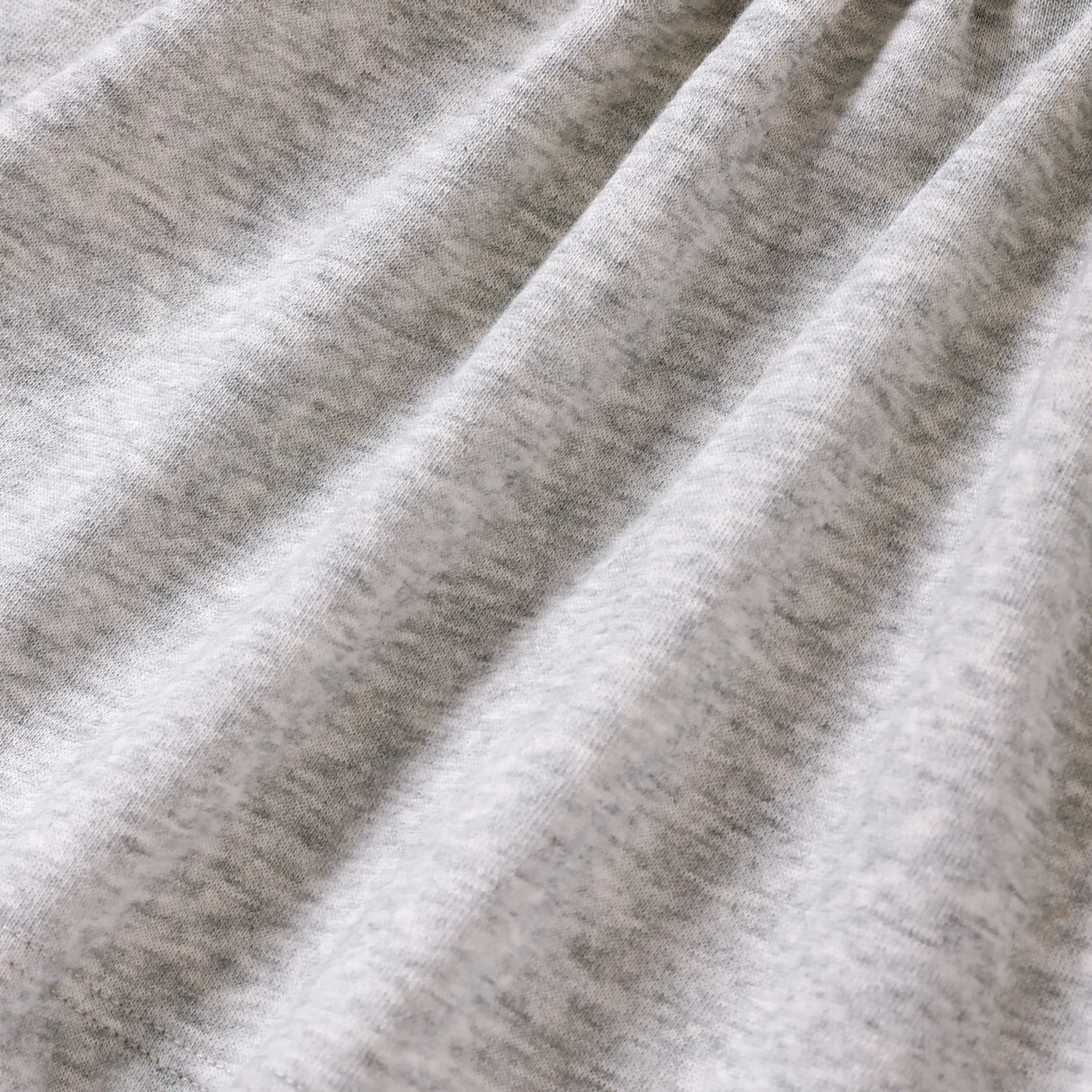 Go-Neat Toddler Girl Casual Solid Color Long Sleeve Dress Grey image 5