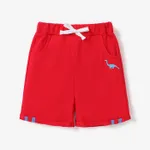 Baby / Toddler Cotton Dinosaur Shorts Red