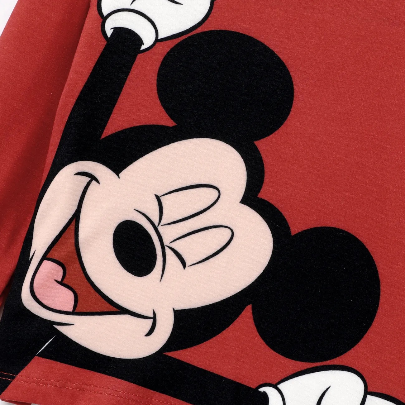 Disney Mickey and Friends Toddler & Kids Girl/Boy Naia™ Character Print Long-sleeve Tee Red big image 1