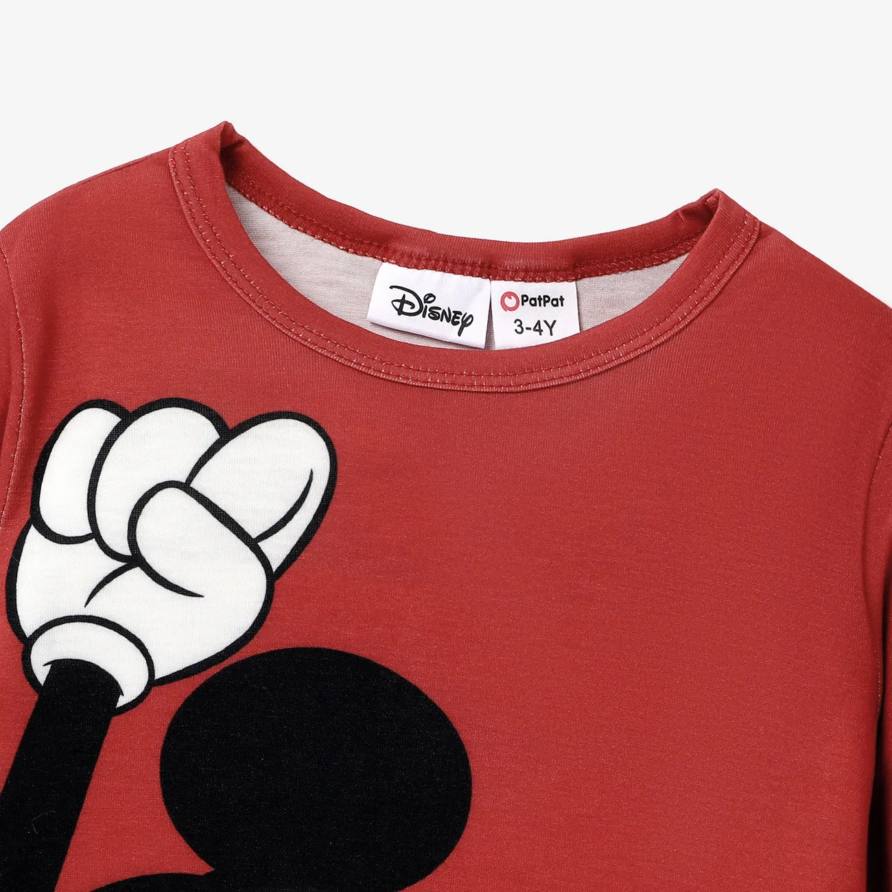 Disney Mickey and Friends Unissexo Infantil T-shirts Vermelho big image 1