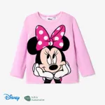 Disney Mickey and Friends Toddler & Kids Girl/Boy Naia™ Character Print Long-sleeve Tee Pink