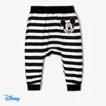 Disney Mickey and Friends Baby Girl/Boy Striped Harem Pants Black