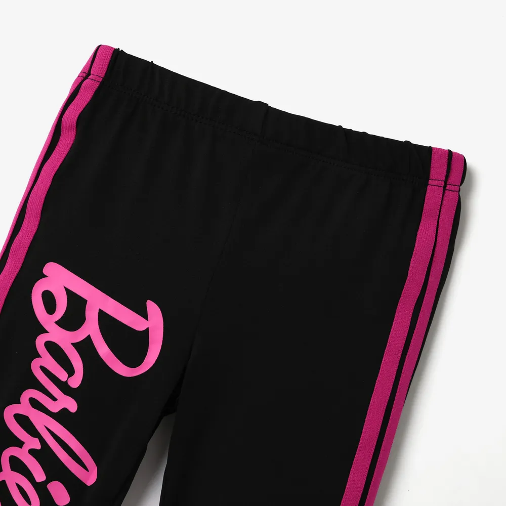 Barbie Toddler/Kid Girl Letter Pattern Leggings big image 3