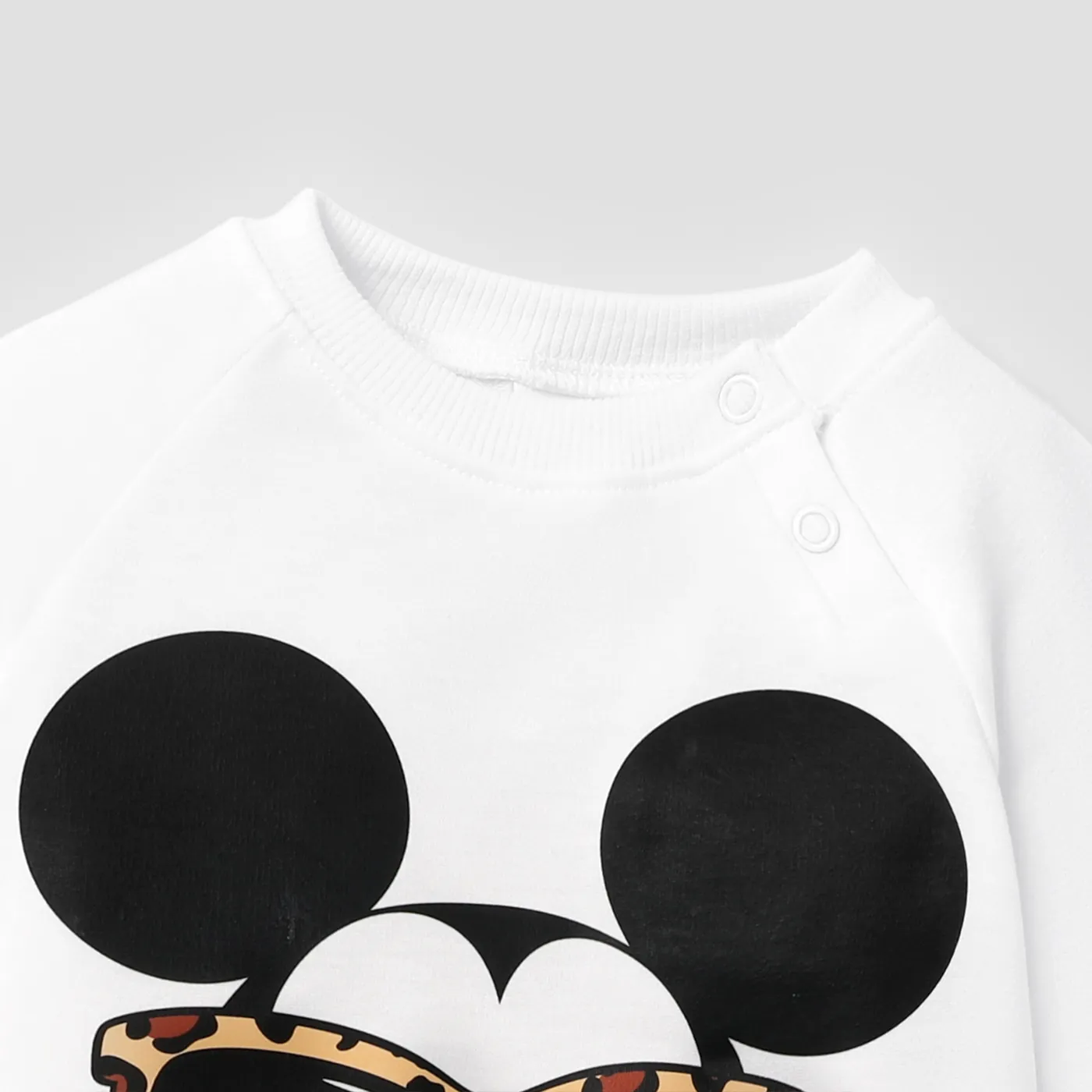 Disney Mickey and Friends Family Matching Character Print Long-sleeve White Top White image 3