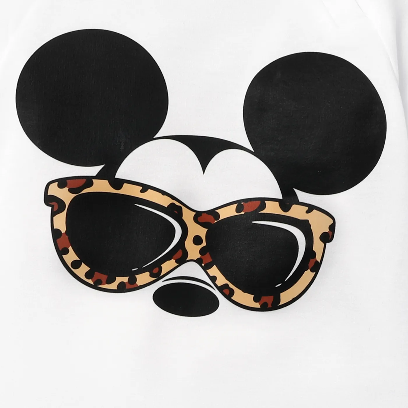 Disney Mickey and Friends Family Matching Character Print Long-sleeve White Top White image 4